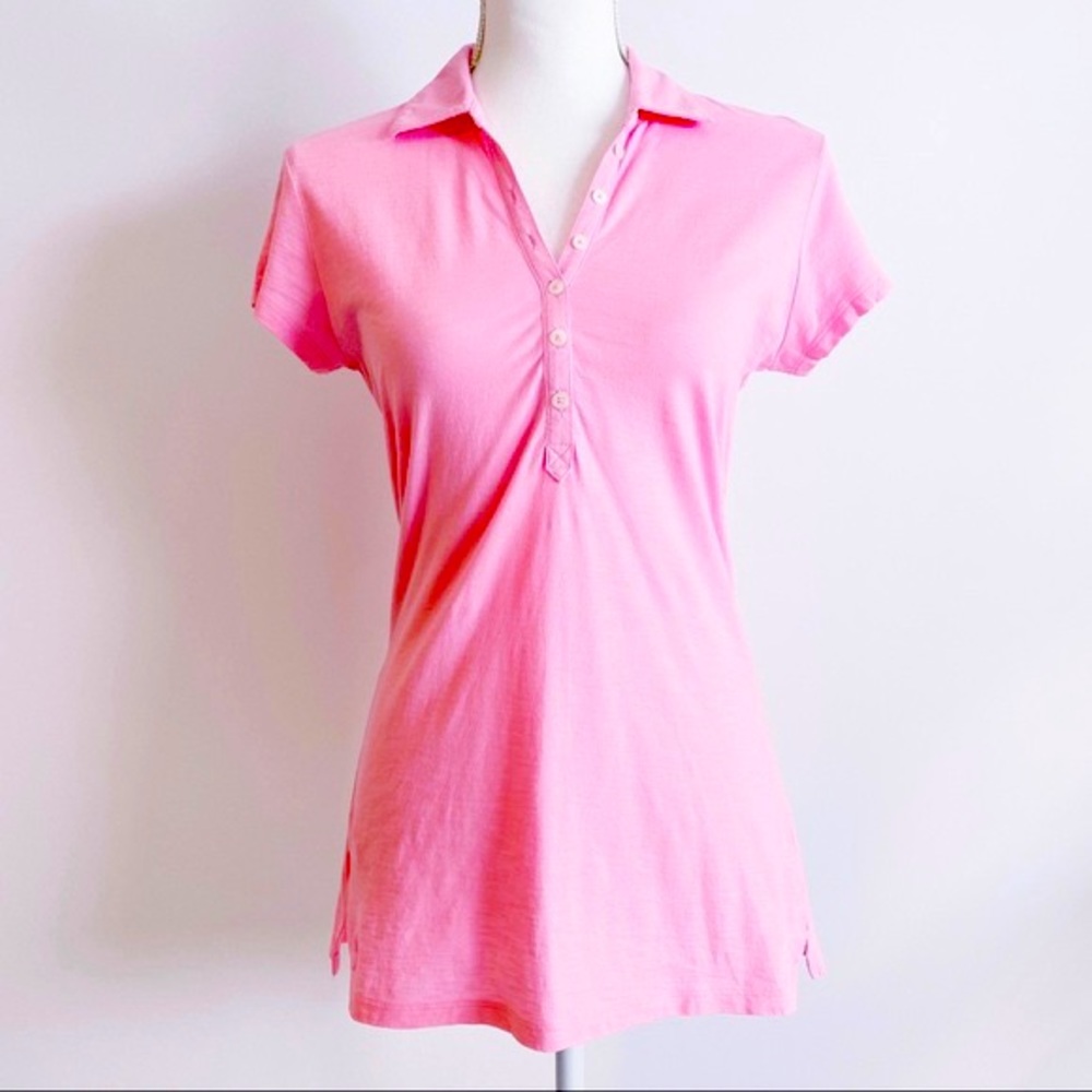 *EUC* Lilly Pulitzer Lila Polo, Hubba Bubba Pink - Size XL